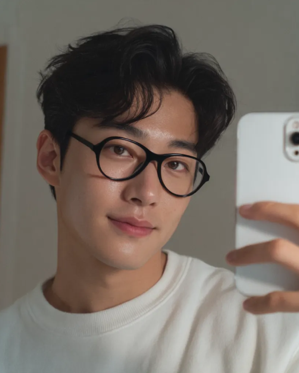 보잉 뿔테 너드 패션 안경 ROI