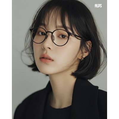 국산 그릴아미드 TR 원형 뿔테 8302