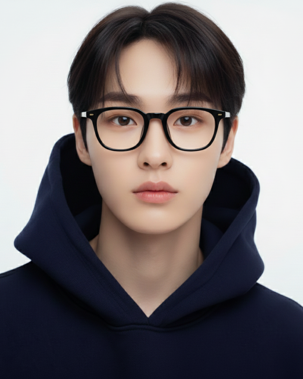 국산 아케마 사각 뿔테 8101