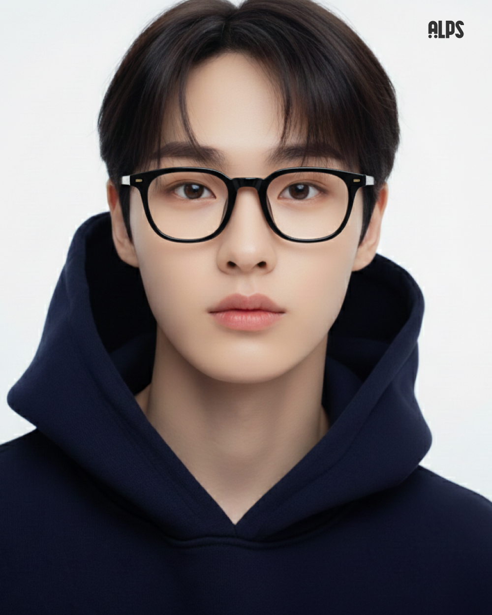 국산 아케마 사각 뿔테 8101