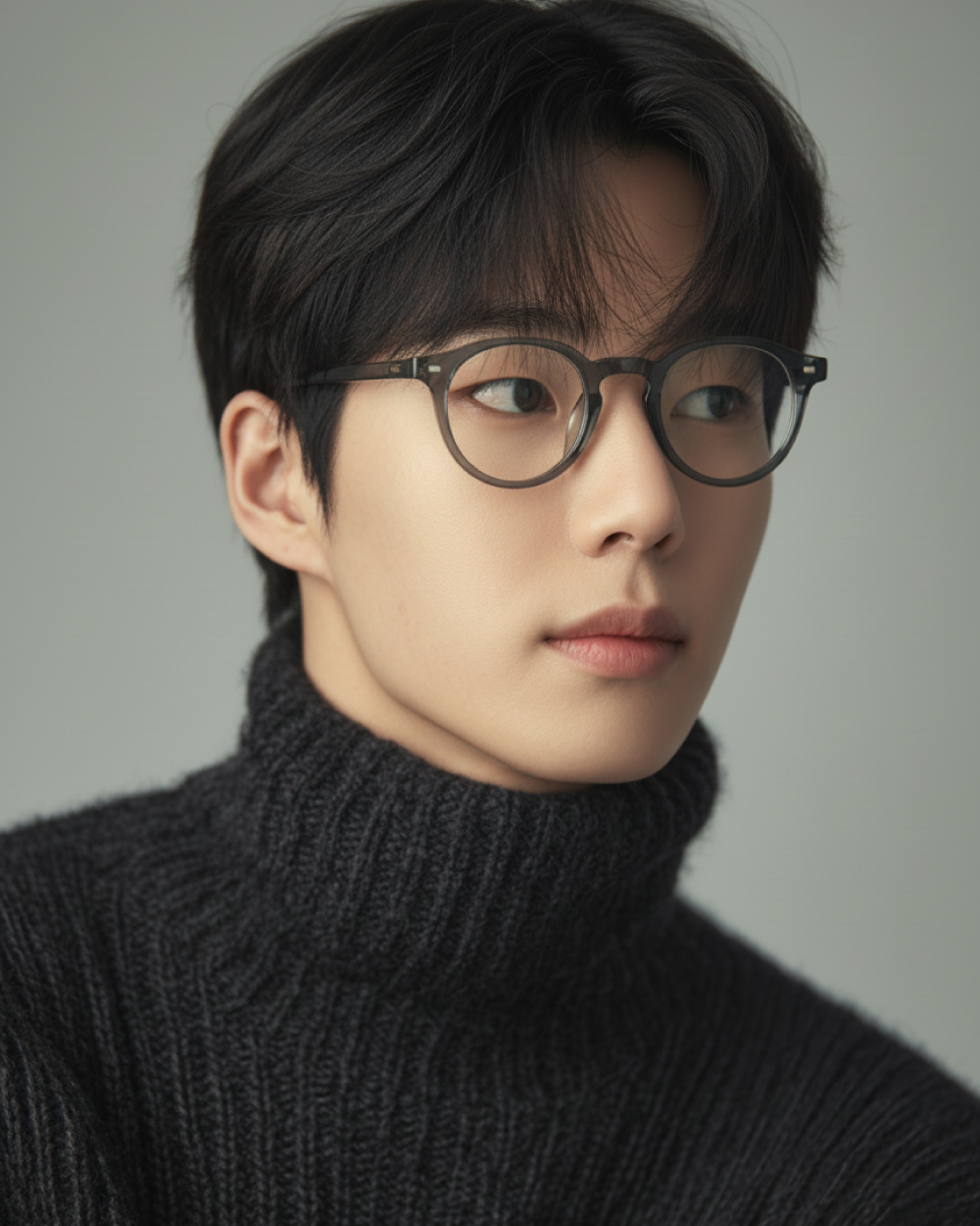 국산 아케마 다각형 뿔테8102